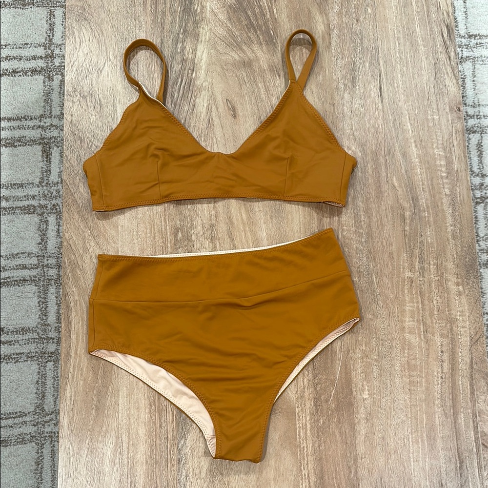 Women's Tan Bikini Set indigo luna